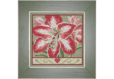 вышивка гладью MH142335 Аморалис. Набор для вышивки в смешанной технике Mill Hill