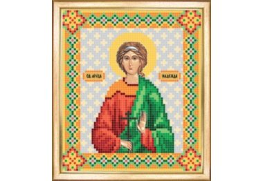 СБИ-046 Именная икона святая мученица Надежда. Схема для вышивания бисером