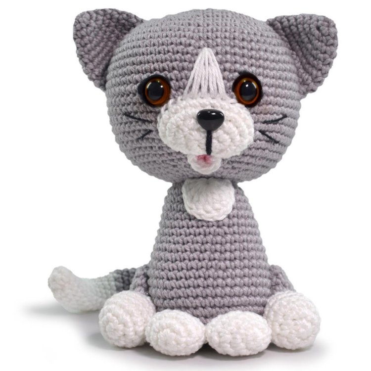 4 AMIGURUMI KIT - CATS&amp;DOGS Перс. Набір для в'язання іграшки - 2
