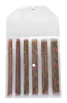 20631 Набір дерев`яних шкарпеткових спиць 20 см Symfonie Wood KnitPro - 1