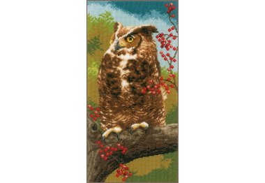  PN-0164961 Owl in autumn. Набор для вышивки крестом Vervaco