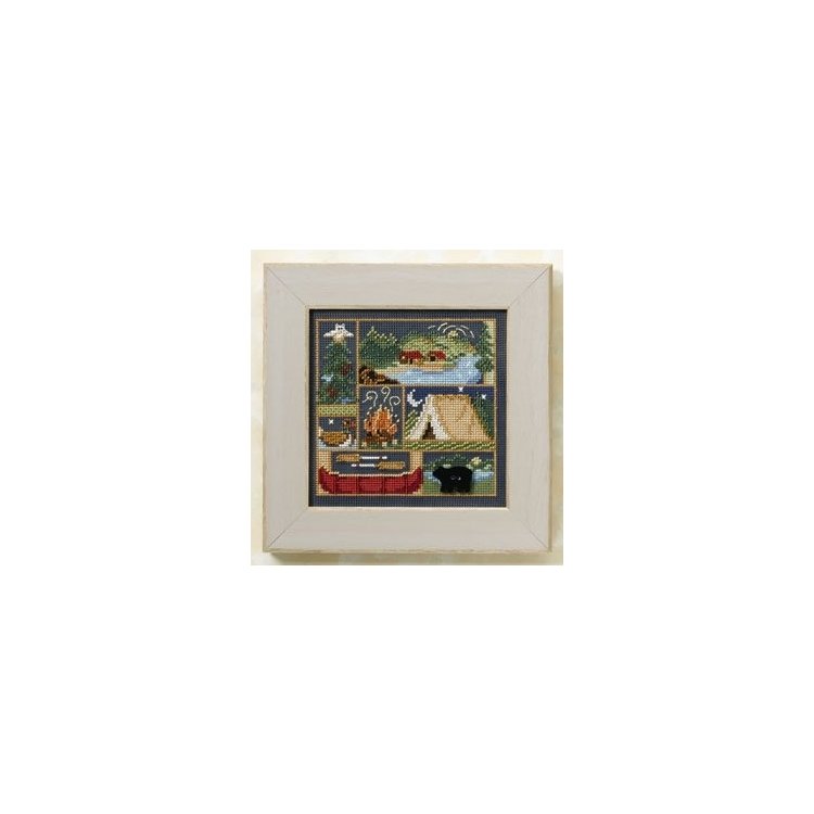 MH148103 Отдых на природе. Набор для вышивки в смешанной технике Mill Hill - 1