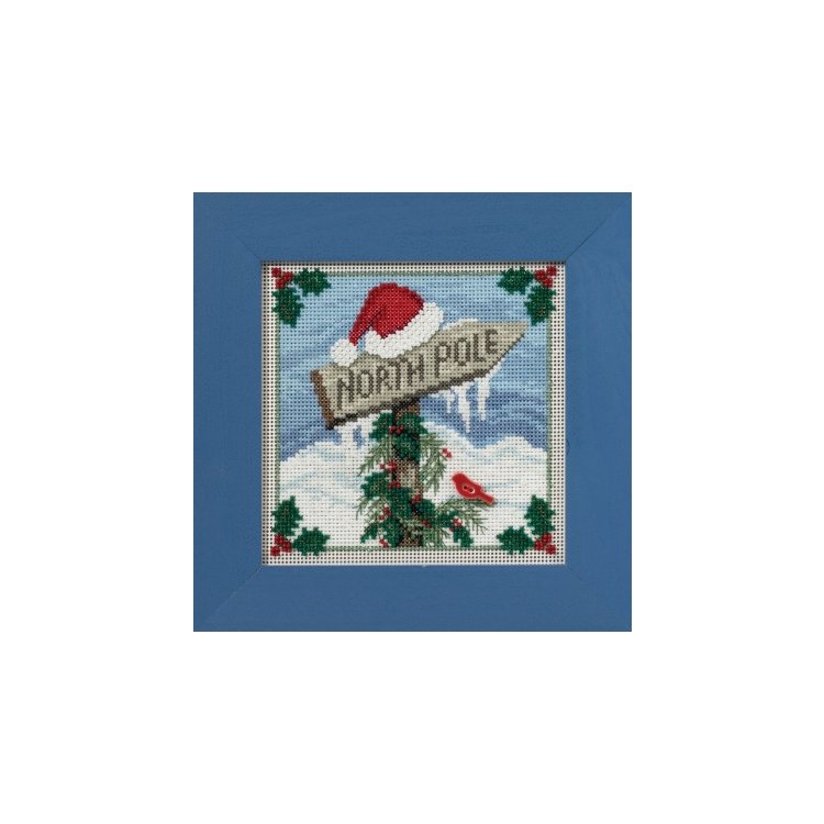 MH141632 Північний полюс. Набір для вишивки в змішаній техніці Mill Hill - 1