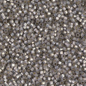 DB-630 Бісер Miyuki Delica Beads 11/0 (блискучий, алебастровий сірий) 5 г. - 1