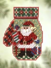 MHCM51 ' Ніч Санти. Набір для вишивки в змішаній техниці Mill Hill - 1