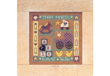 вышивка гладью MHCB120 Детский сэмплер. Набор для вышивки в смешанной технике Mill Hill