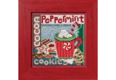 вышивка гладью MH142306 Лакомства Санты. Набор для вышивки в смешанной технике Mill Hill