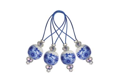  11256 Маркери петель (12 шт) Playful Beads Blooming Blue KnitPro
