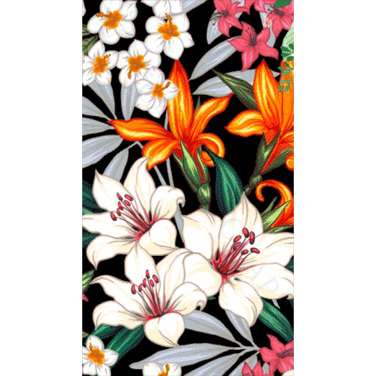 42-3726-НБ Букет лилий. Набор для вышивки бисером ТМ Токарева А. - 1