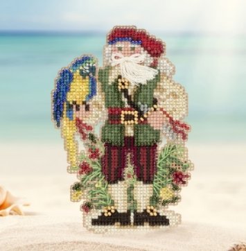 MH201732 Тринідадский Санта. Набір для вишивки в змішаній техніці Mill Hill - 1