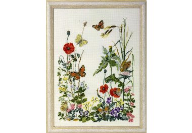  70-4151 8 бабочек. Набор для вышивания крестом PERMIN