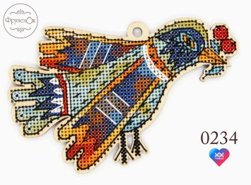 0234 Оленка. Набір для вишивки хрестиком Фрузелок - 1