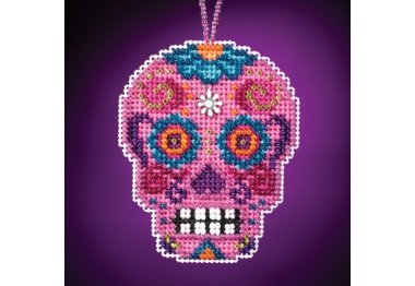 вишивка гладдю MH161626 Роза. Набір для вишивки в змішаній техніці Mill Hill