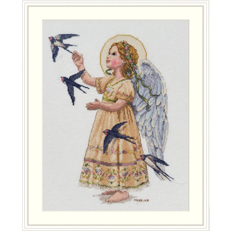 K-258A Летняя атмосфера. Набор для вышивки крестом Мережка - 1