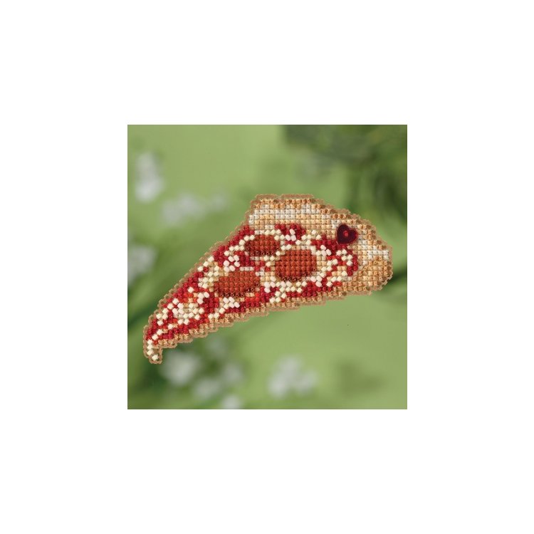 MH181823 Шматок Піци. Набір для вишивки в змішаній техніці Mill Hill - 1