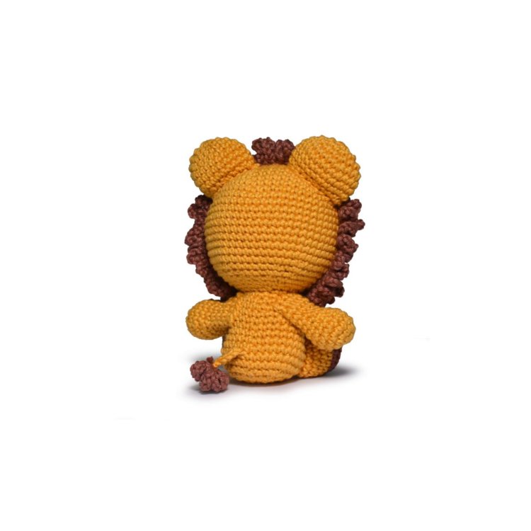 5 AMIGURUMI KIT - SAFARI LION. Набір для в'язання іграшки - 3