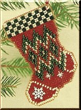 MHCS3 Чулок. Набор для вышивки в смешанной технике Mill Hill - 1