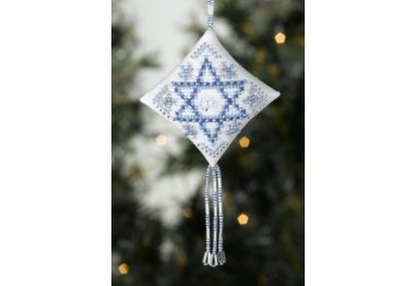 вышивка гладью MH228306 Звезда Давида. Набор для вышивки в смешанной технике Mill Hill