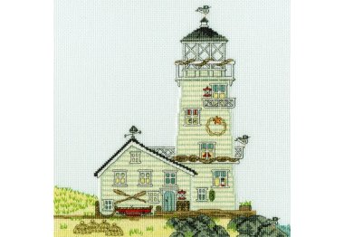  XSS6 New England: The Lighthouse "Нова Англія: Маяк". Bothy Threads. Набір для вишивки хрестиком