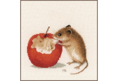  PN-0175633 Little mouse. Набір для вишивки хрестиком Lanarte