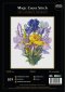 019 Іриси. Набір для вишивки хрестиком Magic Cross Stitch - 1 019 Іриси. Набір для вишивки хрестиком Magic Cross Stitch - 1