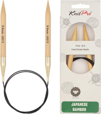 22235 Спицы круговые Bamboo KnitPro, 60 см, 9.00 мм - 1 22235 Спицы круговые Bamboo KnitPro, 60 см, 9.00 мм - 1