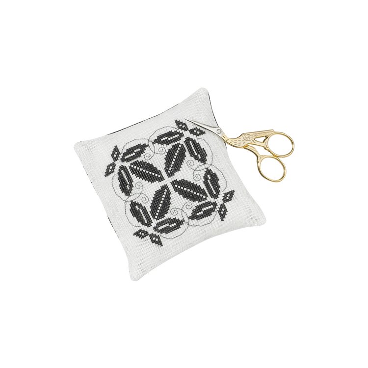 03-4392 Подушечка Лопасті. Набір для вишивання хрестом PERMIN - 1 03-4392 Подушечка Лопасті. Набір для вишивання хрестом PERMIN - 1