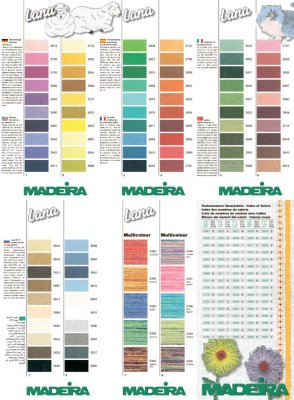124 карта кольорів Lana Madeira - 1