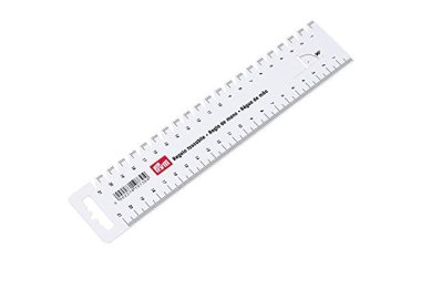  610730 Лінійка для розмітки і вимірювання 4,5х23 см, 21 см шкала Prym
