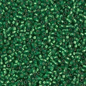 DB-688 Бісер Miyuki Delica Beads 11/0 (блискучий, зелений) 5 г. - 1
