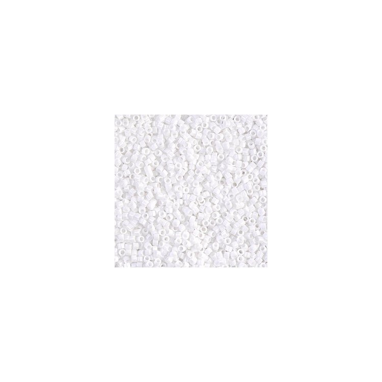 DB-200 Бісер Miyuki Delica Beads 11/0 (натуральний, білий) - 1