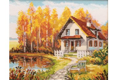  8378 Золото осени. Набор для вышивки крестом Classic Design