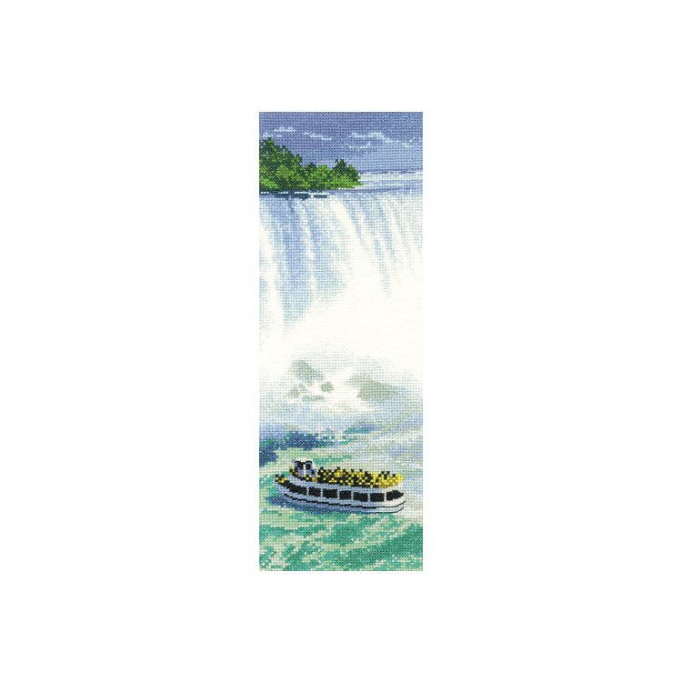 HC994 Ніагарський водоспад. Схема для вишивки хрестиком на папері Heritage Crafts - 1