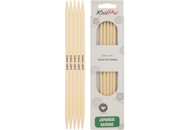 спиці для в'язання 22132 Спиці шкарпеткові Bamboo KnitPro, 20 см, 6.00 мм