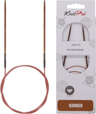 31062 Спиці кругові Ginger KnitPro, 60 см, 2.25 мм - 1
