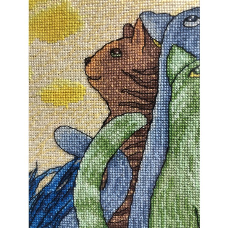 Набір для вишивання хрестом Котоманія. Серпокрильці Ksenya project 10-005 - 3 Набір для вишивання хрестом Котоманія. Серпокрильці Ksenya project 10-005 - 3