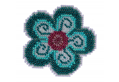 вишивка гладдю MH212213 Водяна квітка. Набір для вишивки в змішаній техниці Mill Hill