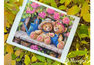 K-265 Друзья сада. Набор для вышивки крестом Мережка K-265 Друзья сада. Набор для вышивки крестом Мережка