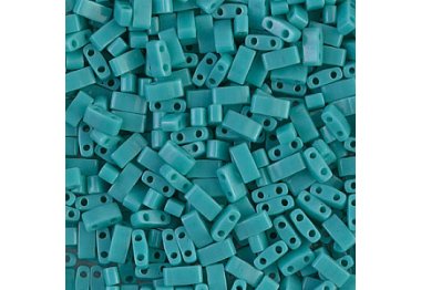 HTL-412 Бісер Miyuki Half TILA 5х2.3х1.9 мм (натуральний, бірюзовий) HTL-412 Бісер Miyuki Half TILA 5х2.3х1.9 мм (натуральний, бірюзовий)