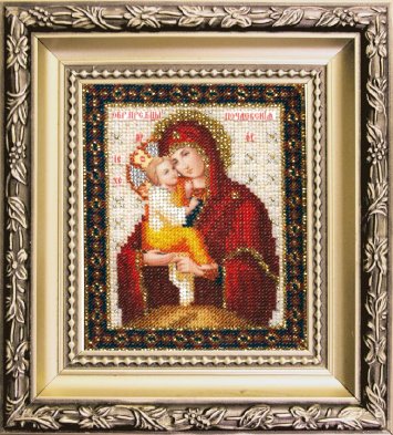 БЮ-011 Ікона Божої Матері Почаївська Набір для вишивки бісером - 1