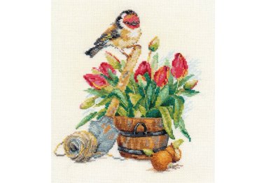  8362 Весенние заботы. Набор для вышивки крестом Classic Design