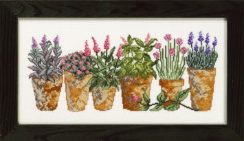 12-4146 Травы. Набор для вышивания крестом PERMIN - 1