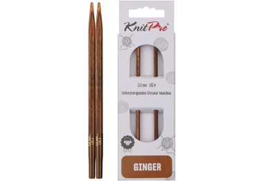 спиці для в'язання 31203 Спиці з`ємні Ginger KnitPro, 3.50 мм