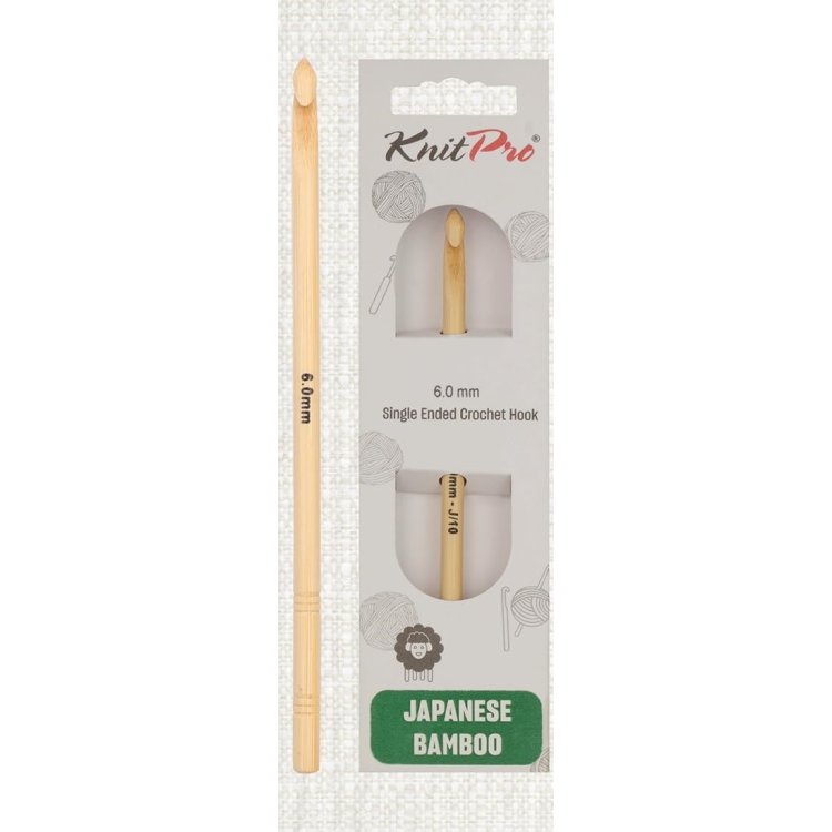 22507 Гачок бамбуковий KnitPro, 6.00 мм - 1 22507 Гачок бамбуковий KnitPro, 6.00 мм - 1