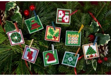 вышивка гладью MH191912 Набор 2. Набор для вышивки в смешанной технике Mill Hill