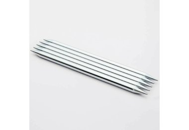 10148 Спиці шкарпеткові Nova Metal KnitPro, 12,5 см, 4.00 мм 10148 Спиці шкарпеткові Nova Metal KnitPro, 12,5 см, 4.00 мм