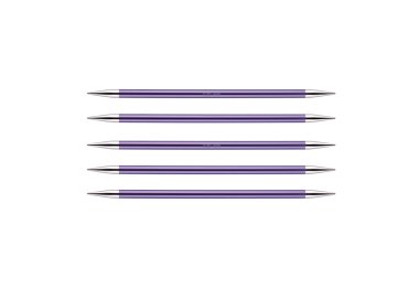спиці для в'язання 47015 Спиці шкарпеткові Zing KnitPro, 15 см, 7.00 мм спиці для в'язання 47015 Спиці шкарпеткові Zing KnitPro, 15 см, 7.00 мм