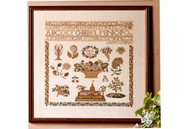  39-3049 Biedermeier 1826. Набор для вышивания крестом PERMIN