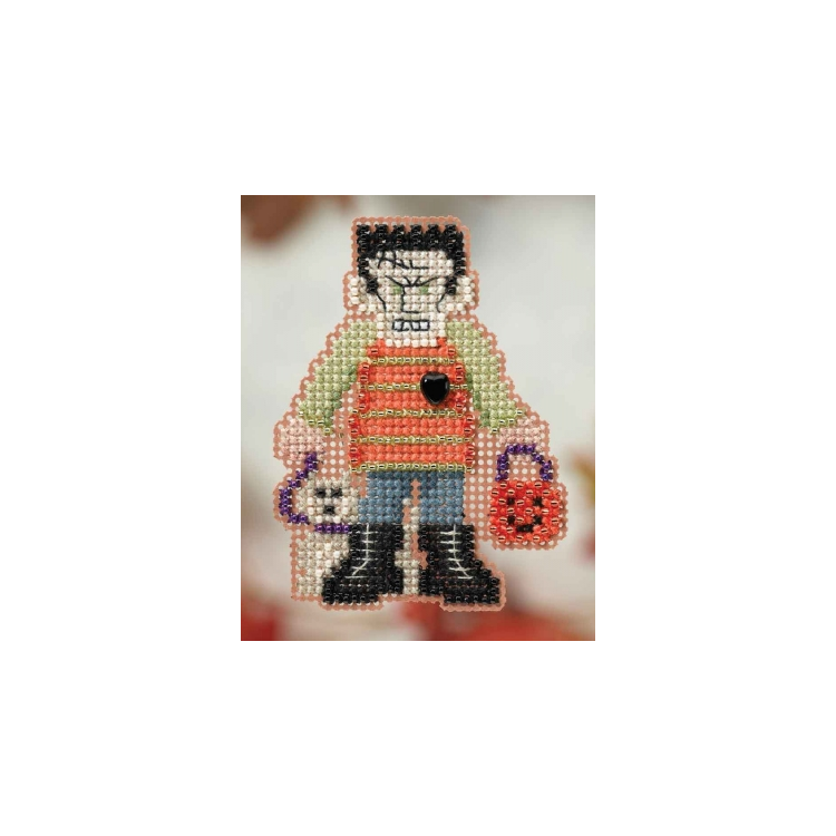 MH184201 Монстр Меш. Набір для вишивки в змішаній техниці Mill Hill - 1