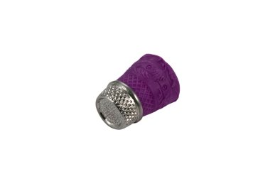  91733 Наперсток силикон+метал Фиолетовый (Размер:L) Bohin